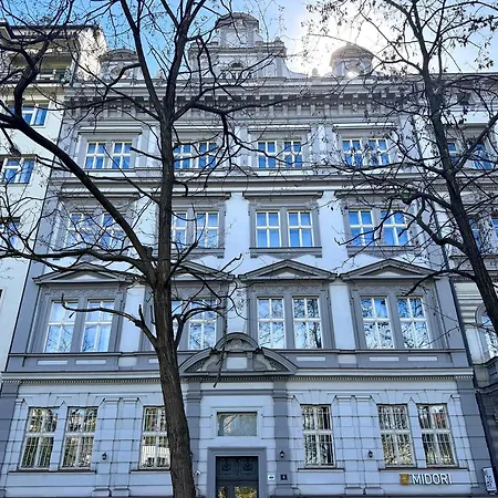 The Wenceslas Square Terrace Prag